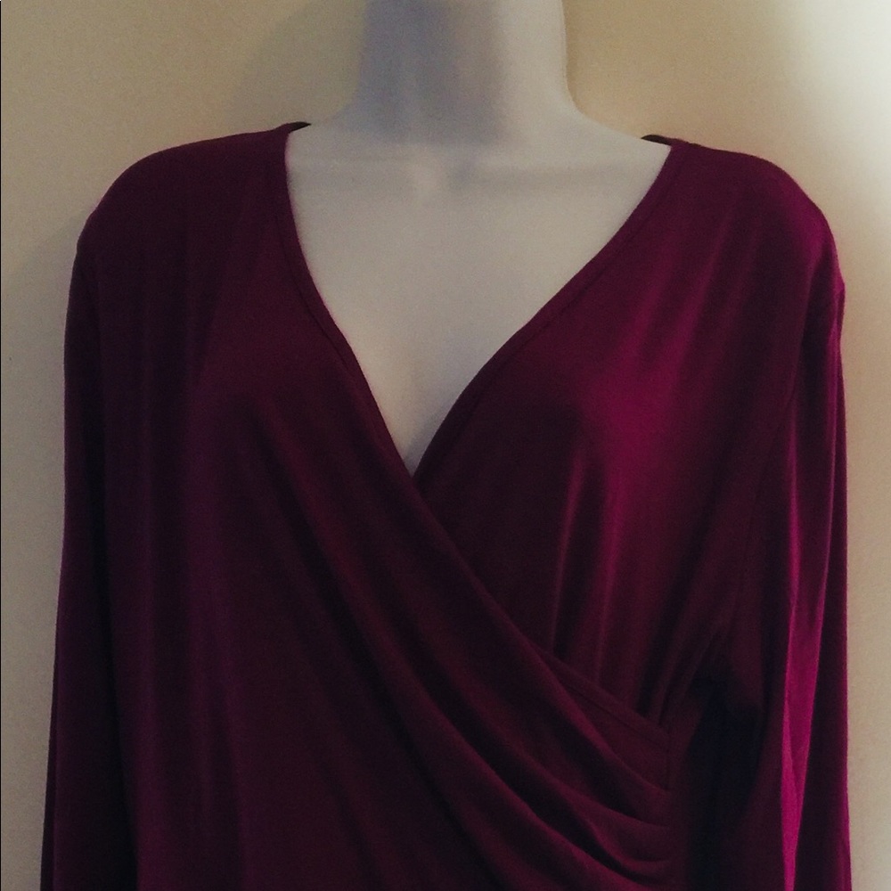 WOMENS DRESS MAROON COLOR